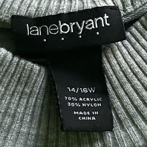 Like New Lane Bryant Gray Sweater - Picture 5 of 5